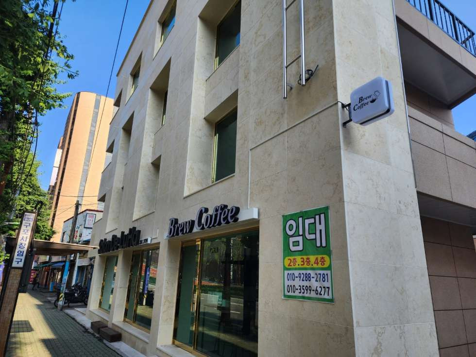 부산 북구 구포동 구명역 대로변 리모델링 상가 2층 3층 4층 임대 월세 매물번호 12211 사진 1