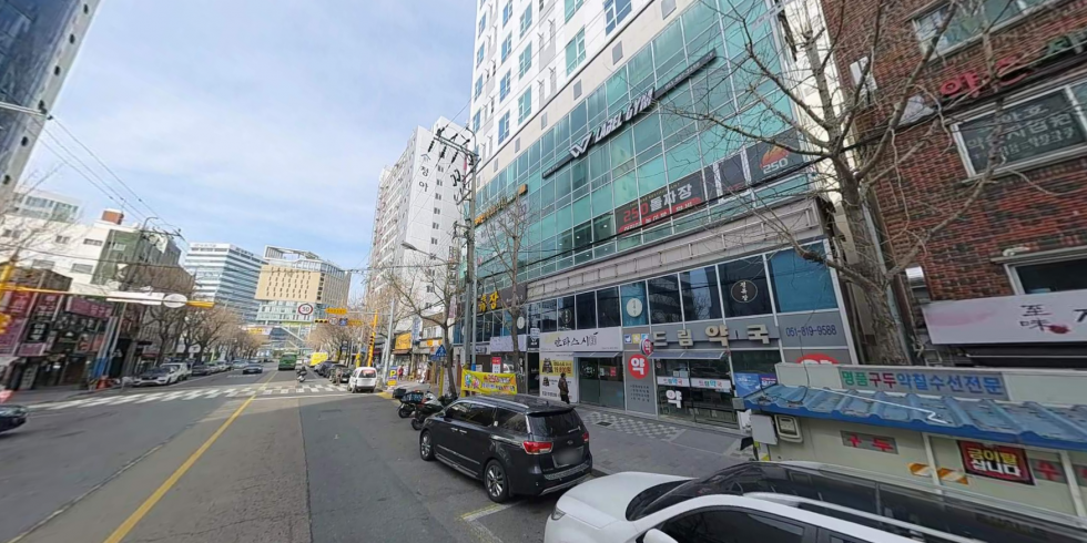 부산 부산진구 전포동 전포동 오피스 상권, 오피스텔 단지 1층 상가 월세 매물번호 12050 사진 1