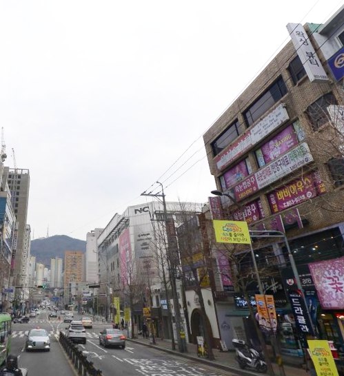 부산 부산진구 부전동 서면nc백화점 대로변 무권리 2층 20평 저렴한 상가 임대 월세 매물번호 12226 사진 1