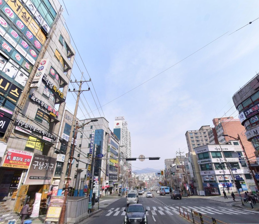 부산 북구 구포동 구남역 대로변 2층 96평 대형 평수 상가 임대 월세 매물번호 12342 사진 1