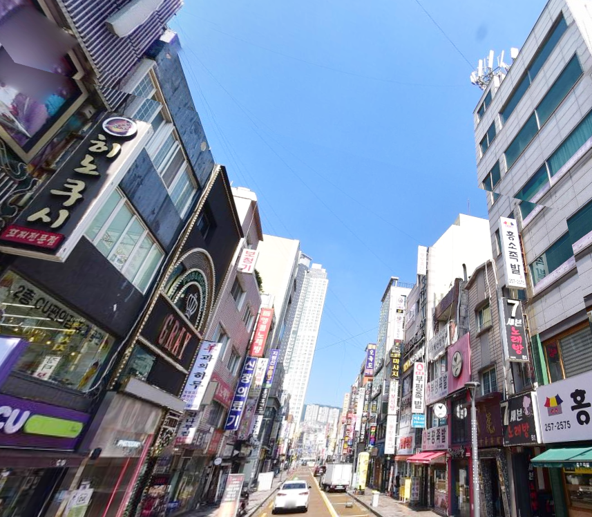 부산 중구 부평동1가 부평동 족발 골목 초입 코너 1층 5평 카페 디저트 시설 된 무권리 상가 임대 월세 매물번호 14244 사진 1