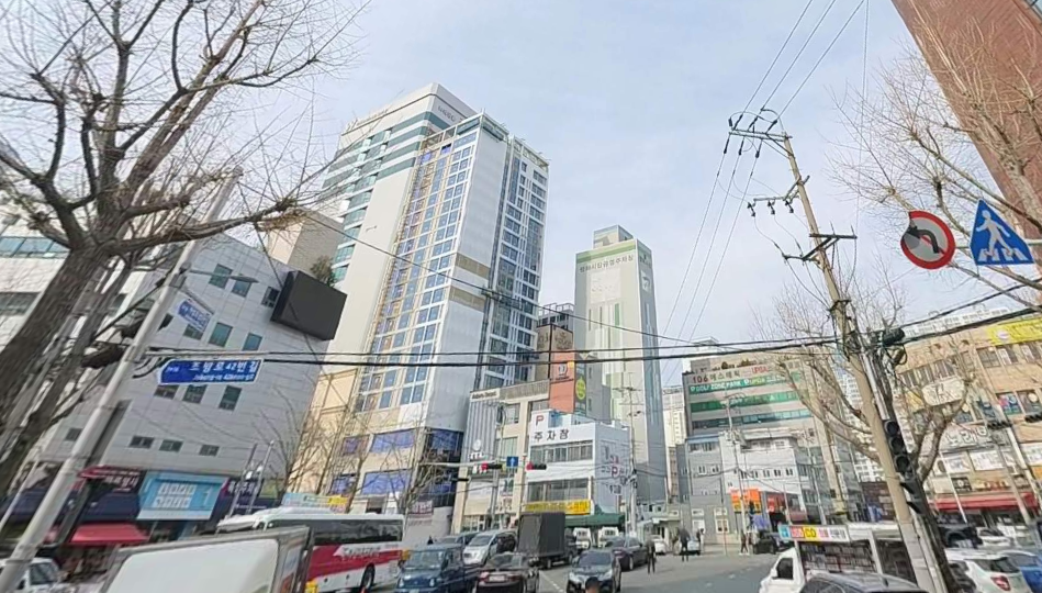 부산 동구 범일동 【범일동 사무실 임대】 무권리 대로변 코너 3층 56평 월세 매물번호 14852 사진 1