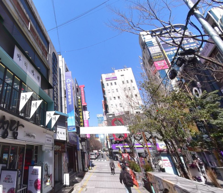 부산 부산진구 부전동 서면 롯데백화점 뒤편 메인거리 1층 14평 커피 디저트 추천 상가 임대 월세 매물번호 12793 사진 1