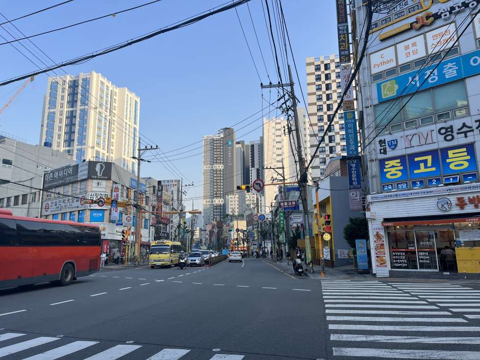 부산 사상구 삼락동 사상 항아리상권 맛집라인 무권리 45평 상가 월세 매물번호 15132 사진 1