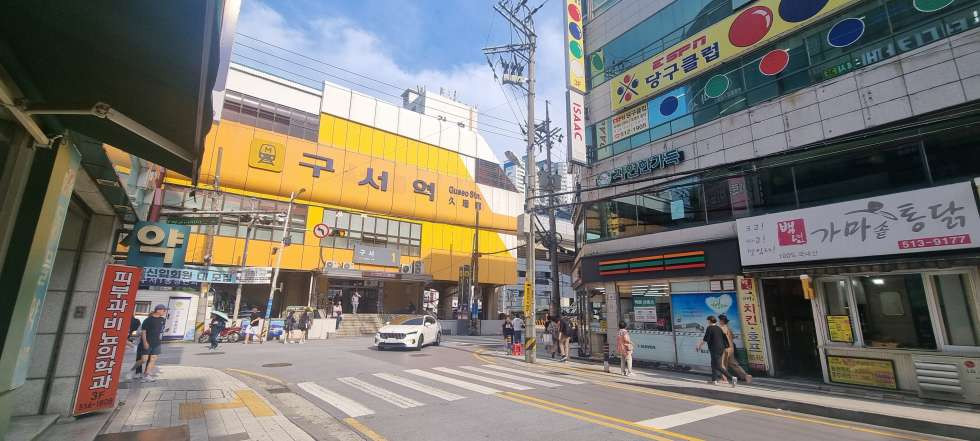 부산 금정구 구서동 구서역 유동 많은 대로변 1층 16평 양도양수 저렴한 임대료 월세 매물번호 15511 사진 1