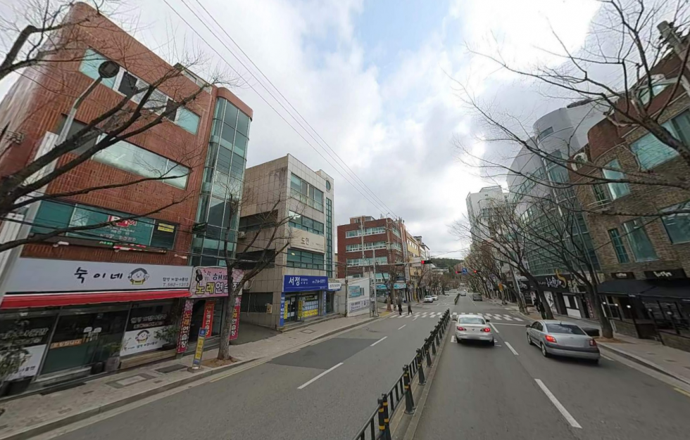 부산 금정구 남산동 남산동 남산초등학교 인근 상가건물 매매. 지하1층~3층 상가, 4층 주인세대 매매 매물번호 13287 사진 1