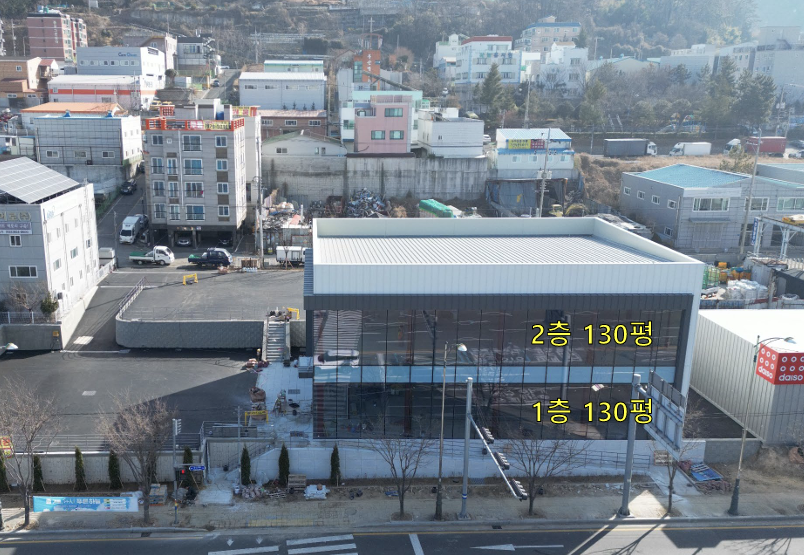 경남 양산시 동면 금산리 양산농수산물센터 맞은편 신축상가 2층 130평 월세 매물번호 16428 사진 1